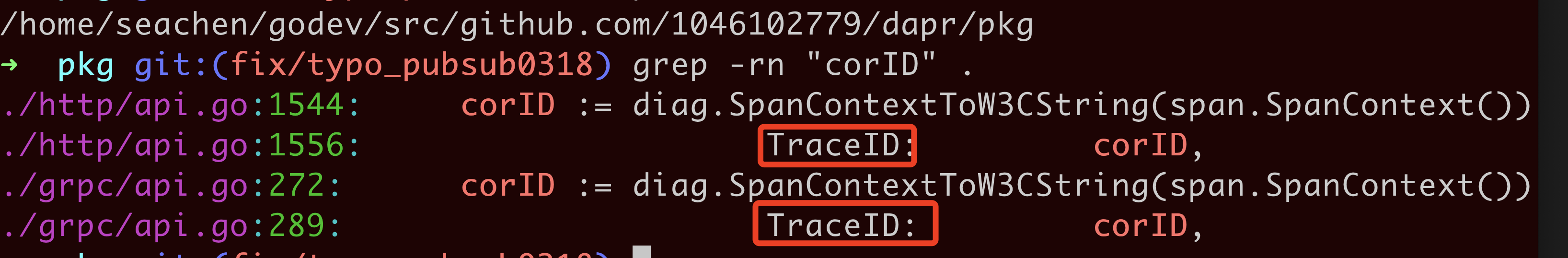mistake usage: Change from CloudEvent's traceid to traceparent · Issue ...