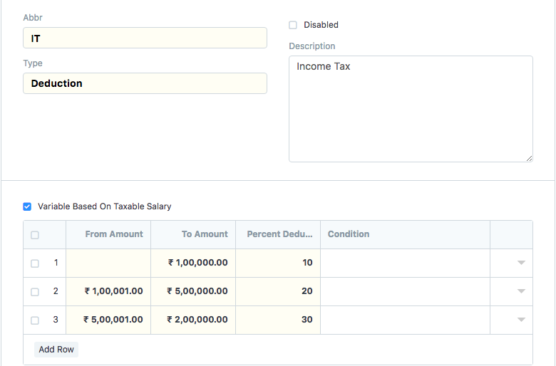 income tax calculation in payroll not working issue 14289