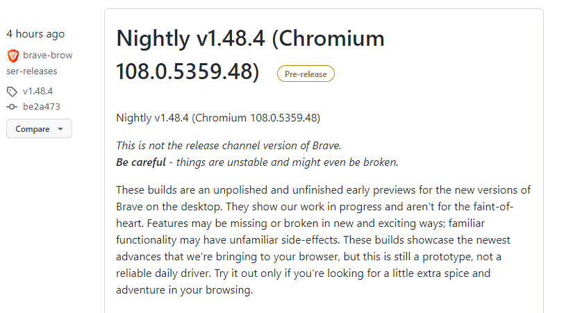 Nightly Version Does Not Update To The Latest Version Issue 26981 Nightly Version Does Not Update To The Latest Version Issue 26981