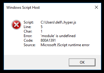 Bug report - Unknown bug · Issue #2177 · vercel/hyper · GitHub