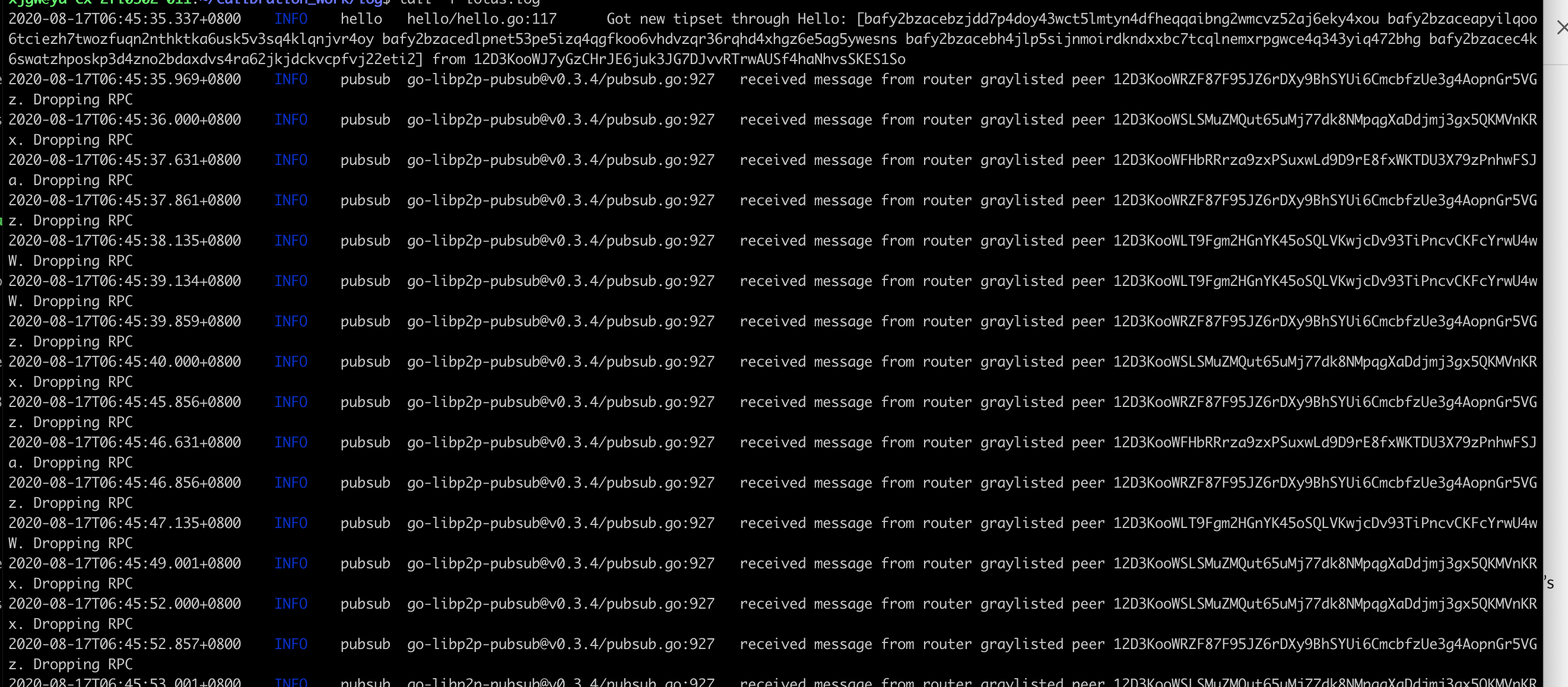 The chain cannot synchronize new blocks · Issue #3224 · filecoin ...