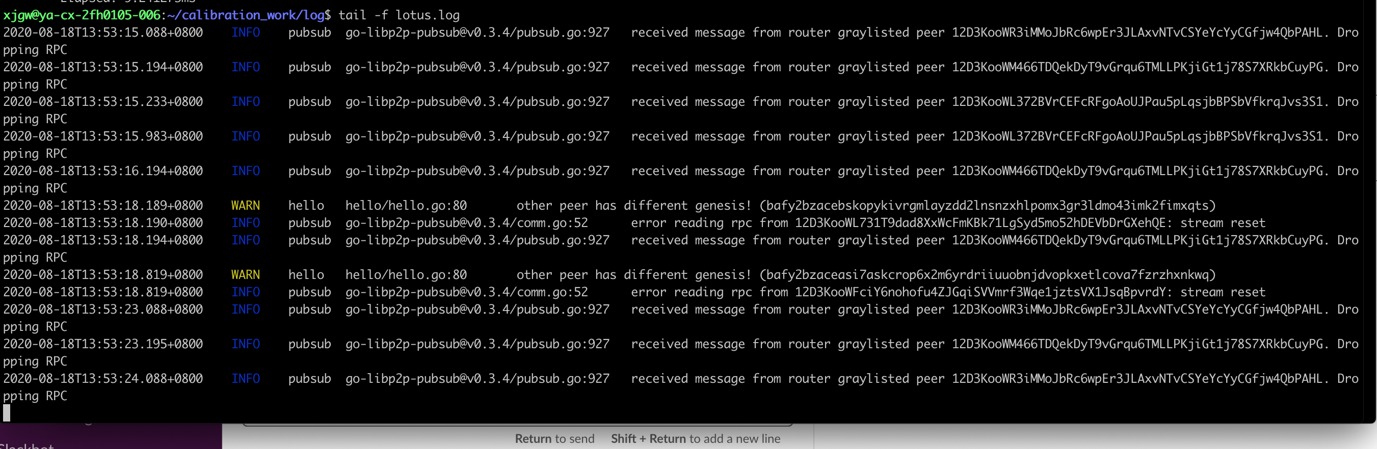 The chain cannot synchronize new blocks · Issue #3224 · filecoin ...