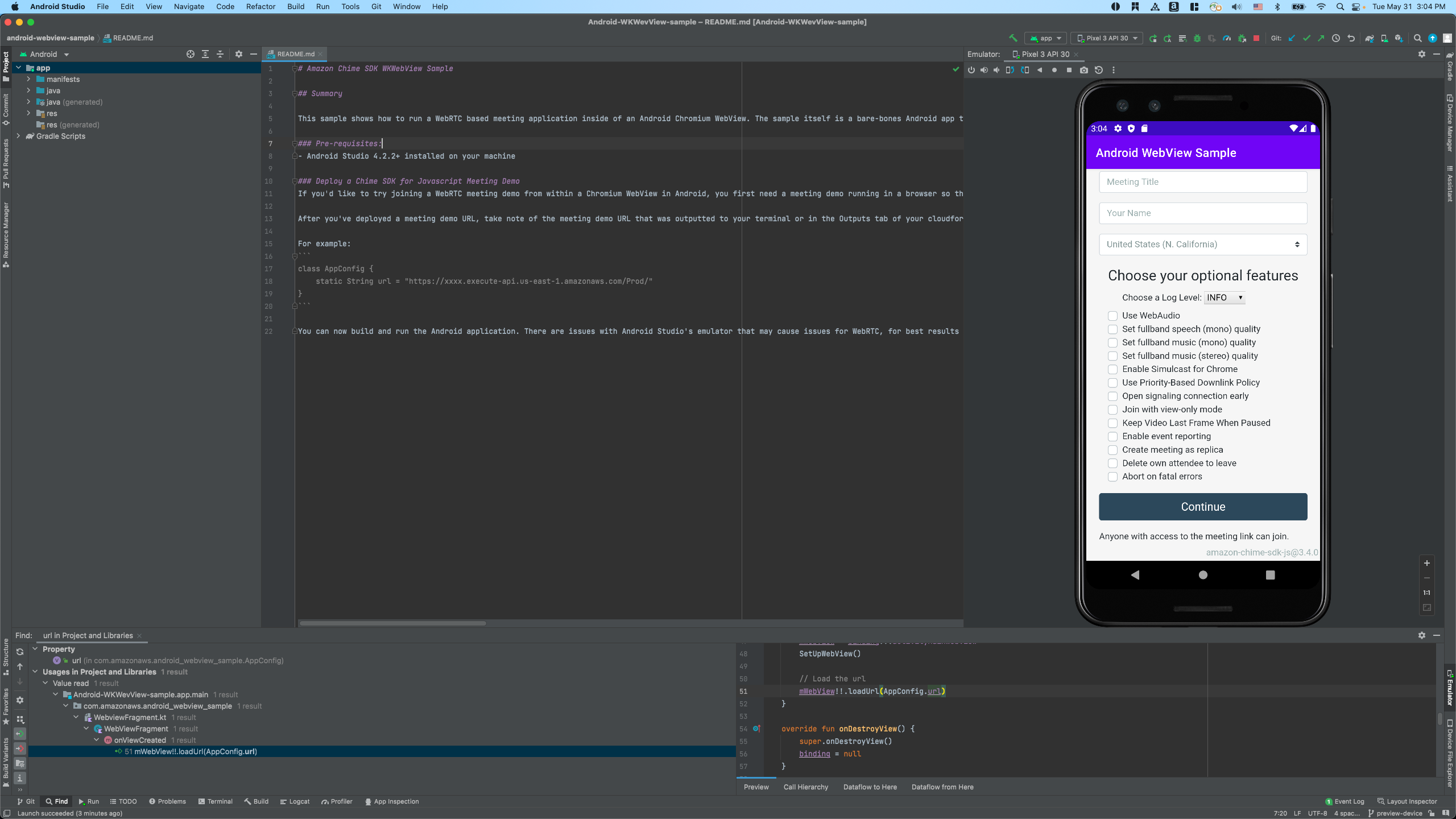 android webview project's gradle wrapper missing · Issue #203 · aws ...