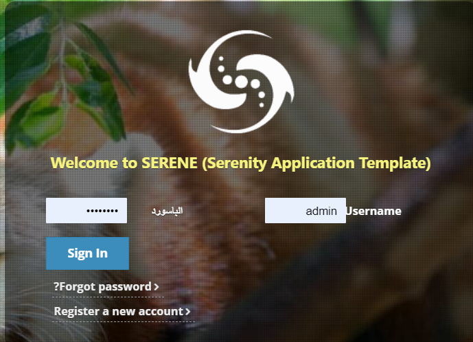 When I change the language to Arabic, layout is disorganized · serenity ...