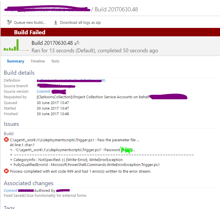 Error from ps script reveals partial secret value · Issue #4695 ...
