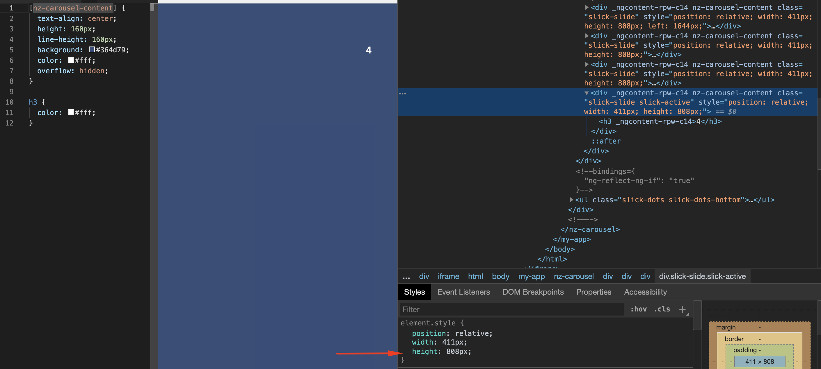 nz-carousel style height bug · Issue #4414 · NG-ZORRO/ng-zorro-antd ...