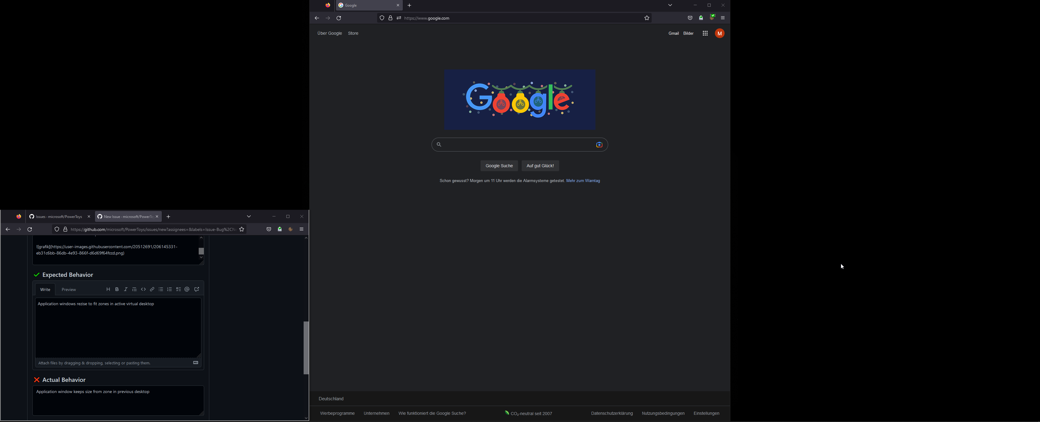 Fancy Zones Windows don't resize on other virtual desktop with