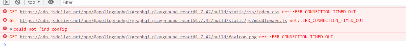 graphql playground not working · Issue #6441 · apollographql/apollo ...