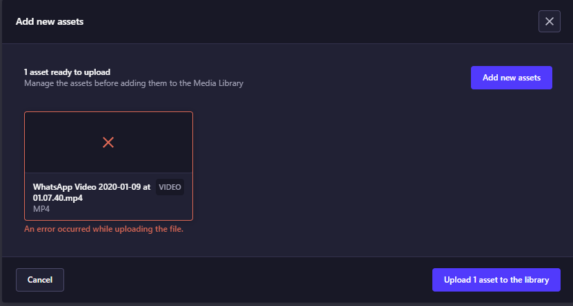 Can t Upload Videos To Media Library Issue 14741 Strapi strapi can-t-upload-videos-to-media-library-issue-14741-strapi-strapi