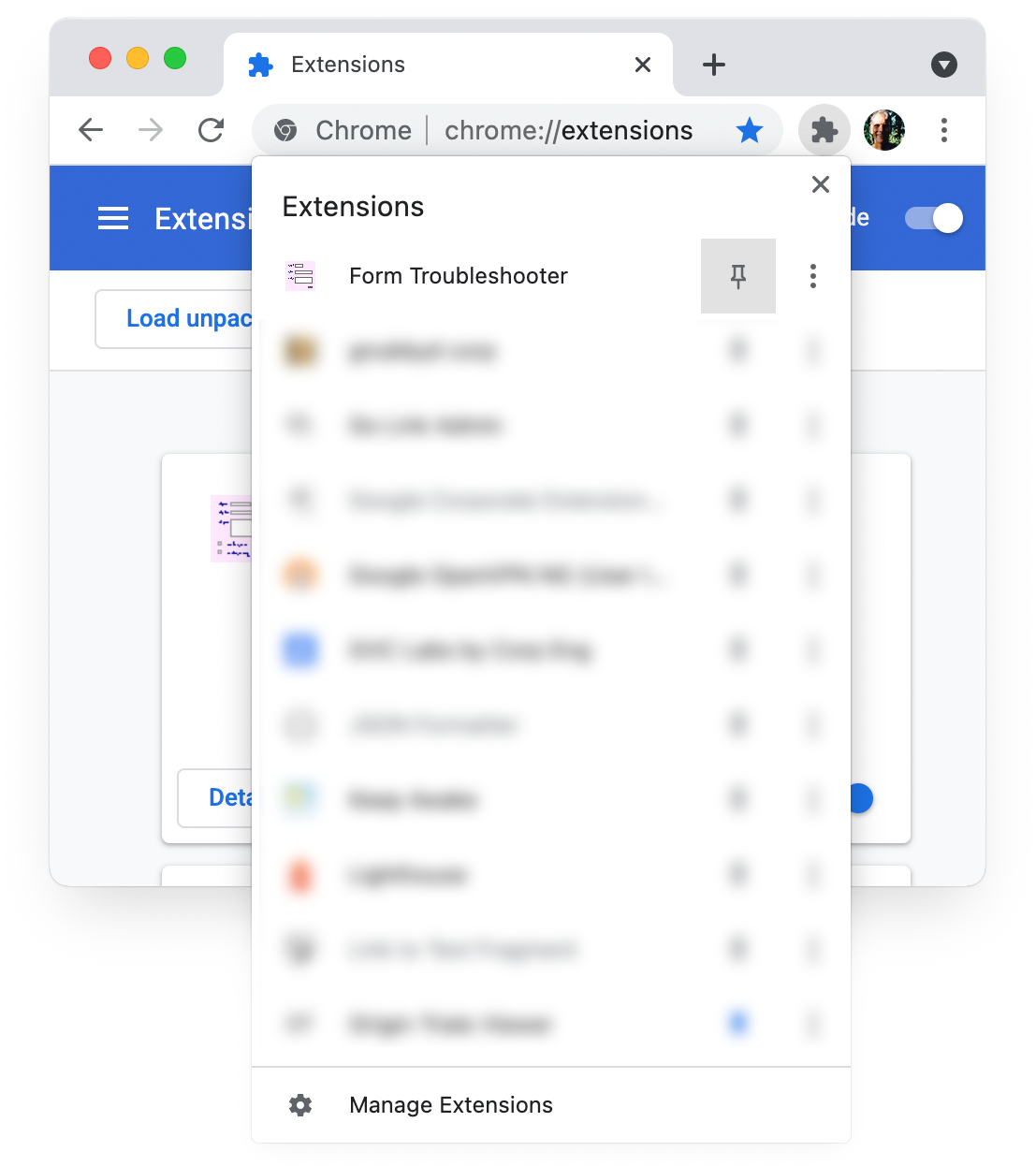 GitHub GoogleChromeLabs form troubleshooter GitHub
