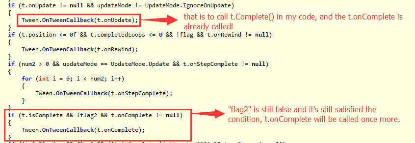Twice OnComplete() called when calling Complete() in OnUpdate() · Issue ...