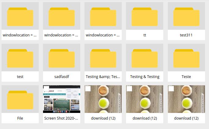 Selecting "Type" as sorting option files of the same type show the same ...