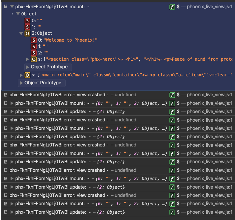 Fresh LiveView app periodically crashes on Safari · Issue #1228 ...