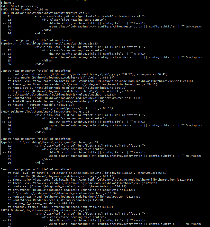 hexo g报错 · Issue #53 · Haojen/hexo-theme-Anisina · GitHub