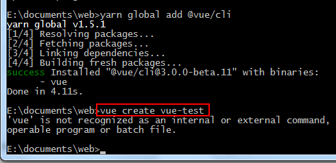 vue create an project, show below info: · Issue #1347 · vuejs/vue-cli ...