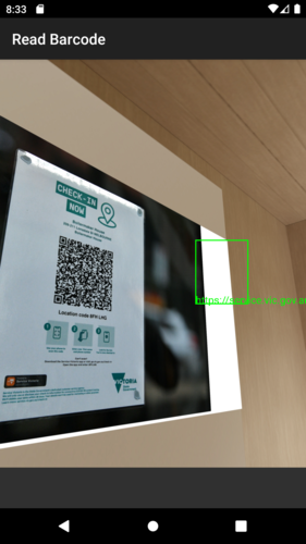 QR Code under MicroG 2