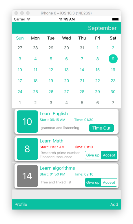 GitHub - DangHa/Timo: Time manage app