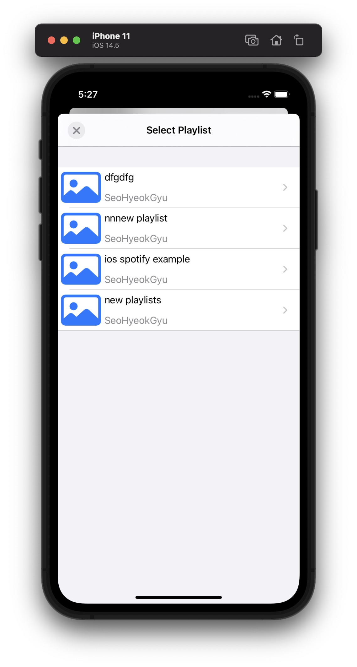 GitHub - SeoHyeokGyu/Spotify: Spotify App 빌드