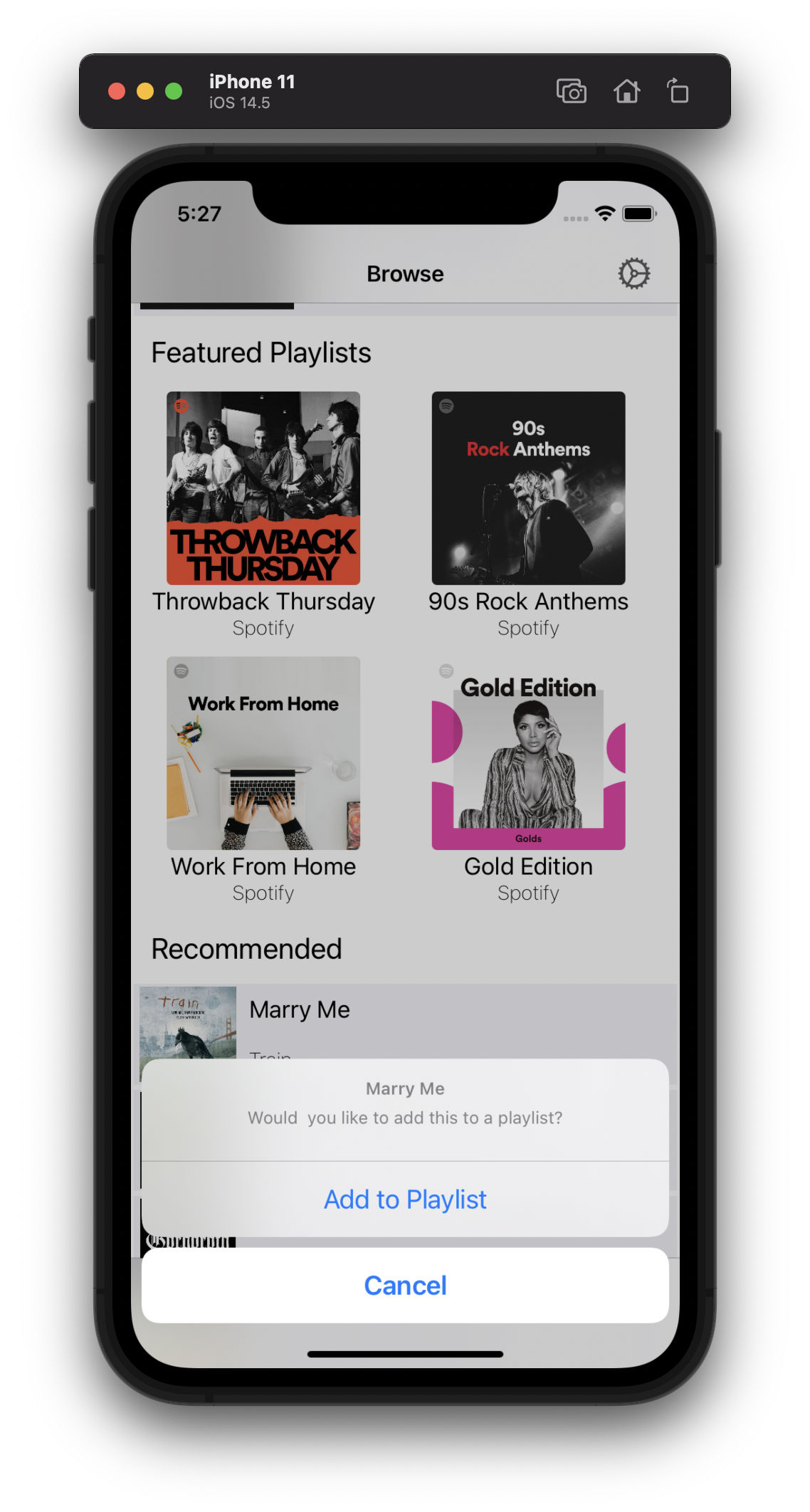 GitHub - SeoHyeokGyu/Spotify: Spotify App 빌드