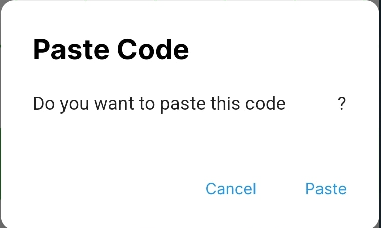 How to change paste dialog code color · Issue #258 · adar2378/pin_code ...