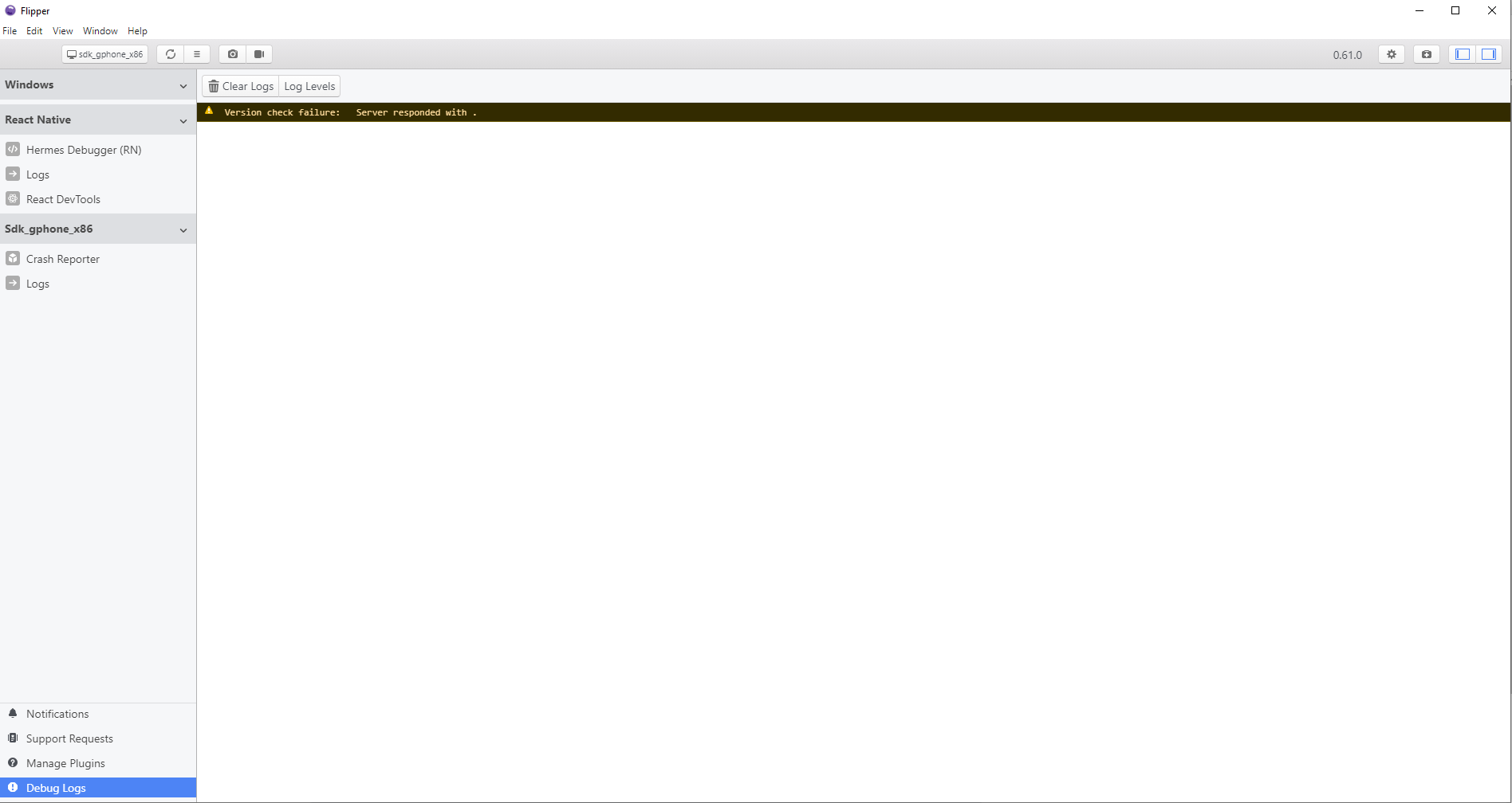 Can't see any plugin on flipper · Issue #1697 · facebook/flipper · GitHub