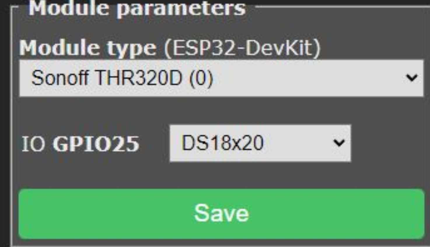 TH20 Elite(THR320D) DS18B20 Dallas Temperature Sensor · Issue 3657