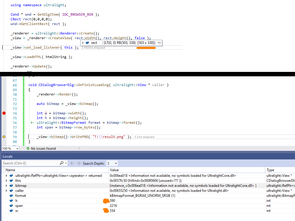 Incorrect Bitmap Dimension View Bitmap Issue 227
