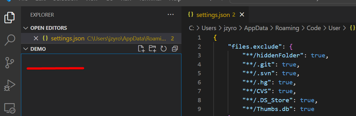 Add explorer.autorevealExclude setting by jzyrobert · Pull Request ...