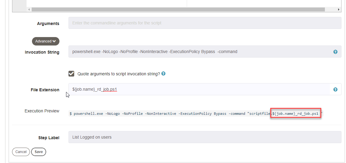 FR add variables option to file extension for AV whitelist · Issue