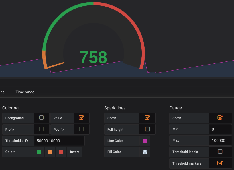 Singlestat Gauge using wrong colors · Issue 15334 · grafana/grafana · GitHub
