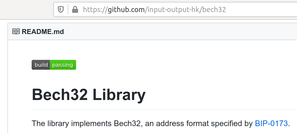 bech32-build-passing