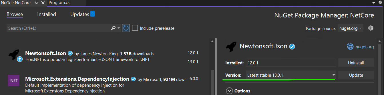 [Bug]: The “version” drop-down box shows the installed version instead ...