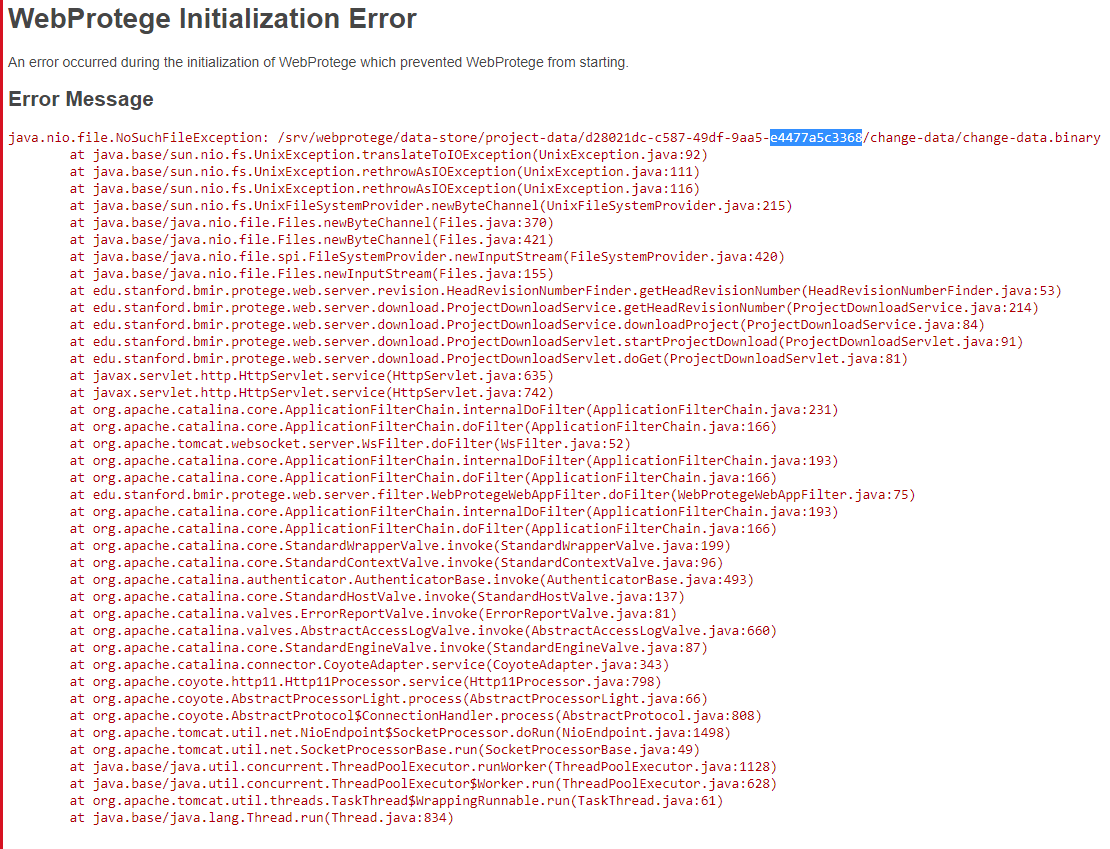 Project Data Recovery · Issue #680 · protegeproject/webprotege · GitHub