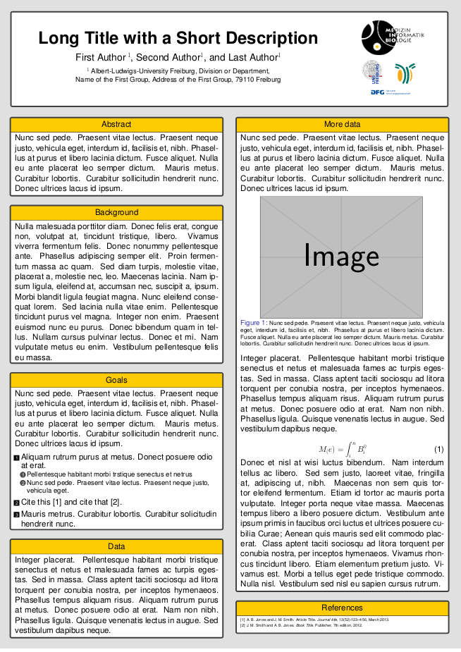Image Issue 1 Mtekman MeInBio LaTex Poster Template GitHub
