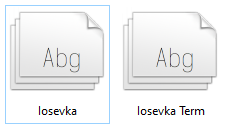 Iosevka Super TTC fonts in Control Panel