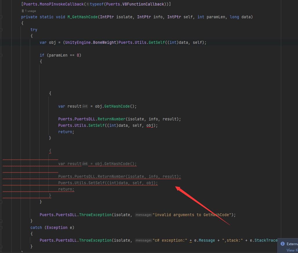  unity unreachable code detected issue 489 tencent puerts github