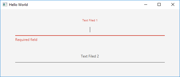 Text alignment breaks a validation · Issue #896 · sshahine/JFoenix · GitHub