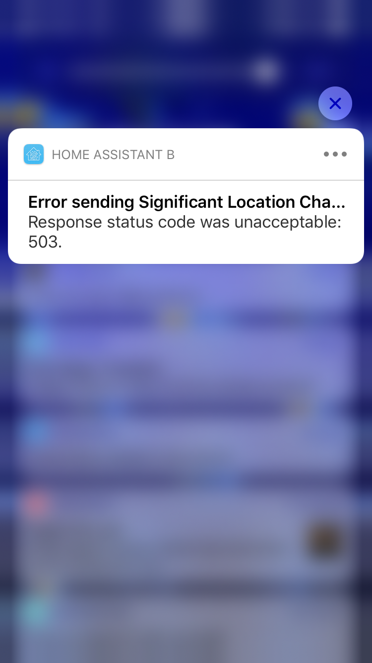 Many location-setting errors when using internal URL and outside home ...