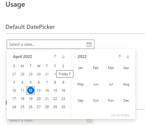 Wrong tooltip for tuesday · Issue #21687 · microsoft/fluentui · GitHub