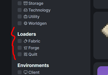 The state of modloader filter checkboxes isn't saved in the URL · Issue ...
