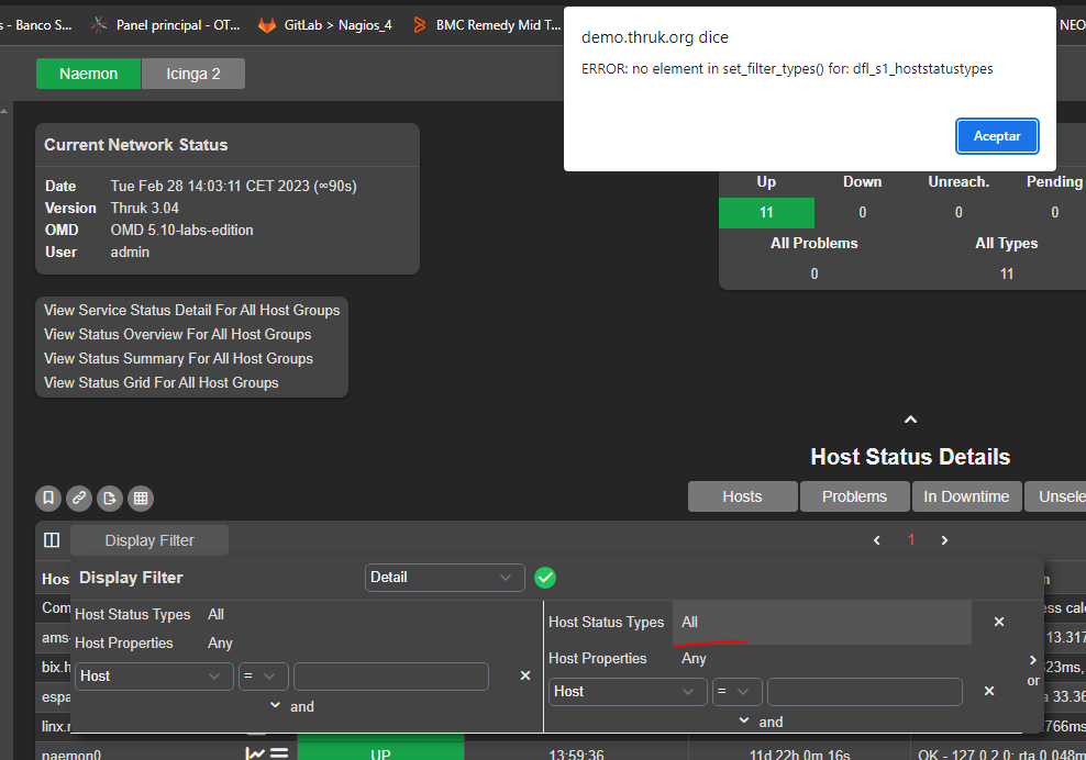 Error in new version 3.04 on demo thruk · Issue #1260 · sni/thruk · GitHub