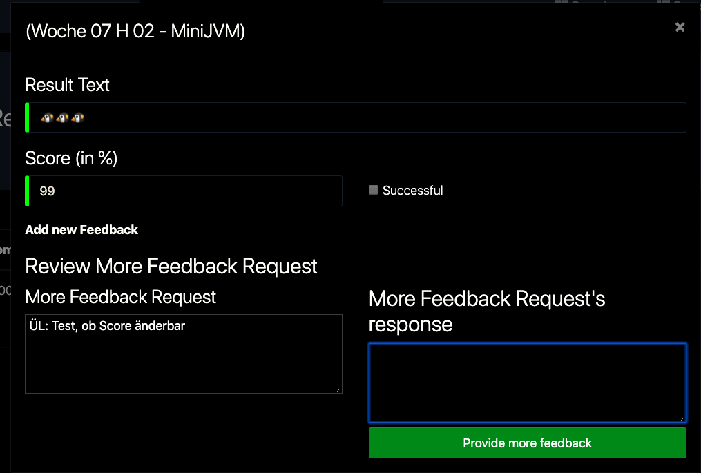 Cannot change Score by assessing a More Feedback request · Issue #1134 ...