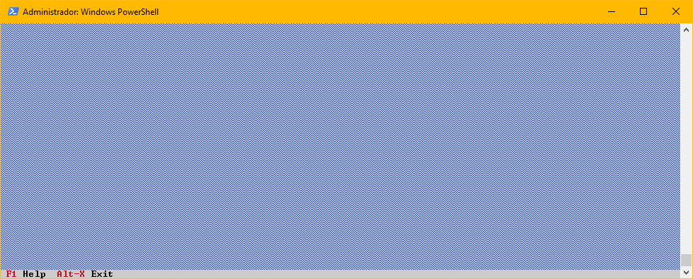 Windows: applications take the whole console buffer · Issue #2 ...