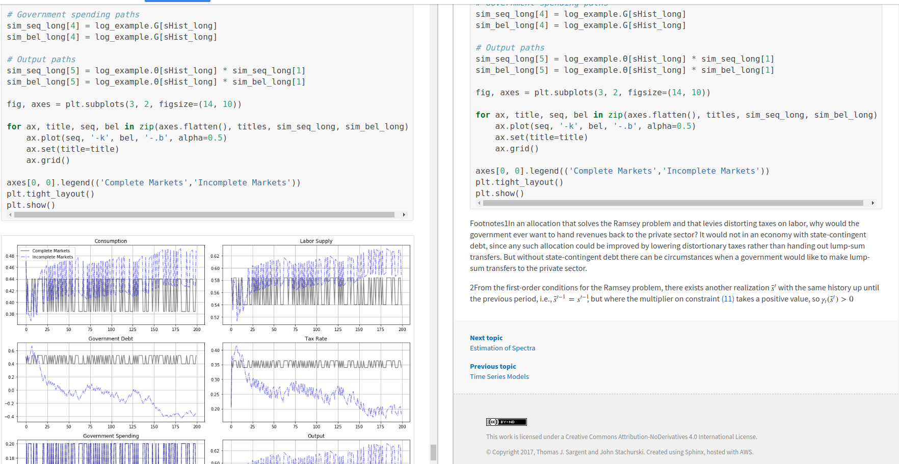 some matplotlib figures not showing up · Issue #7 · QuantEcon/lecture ...