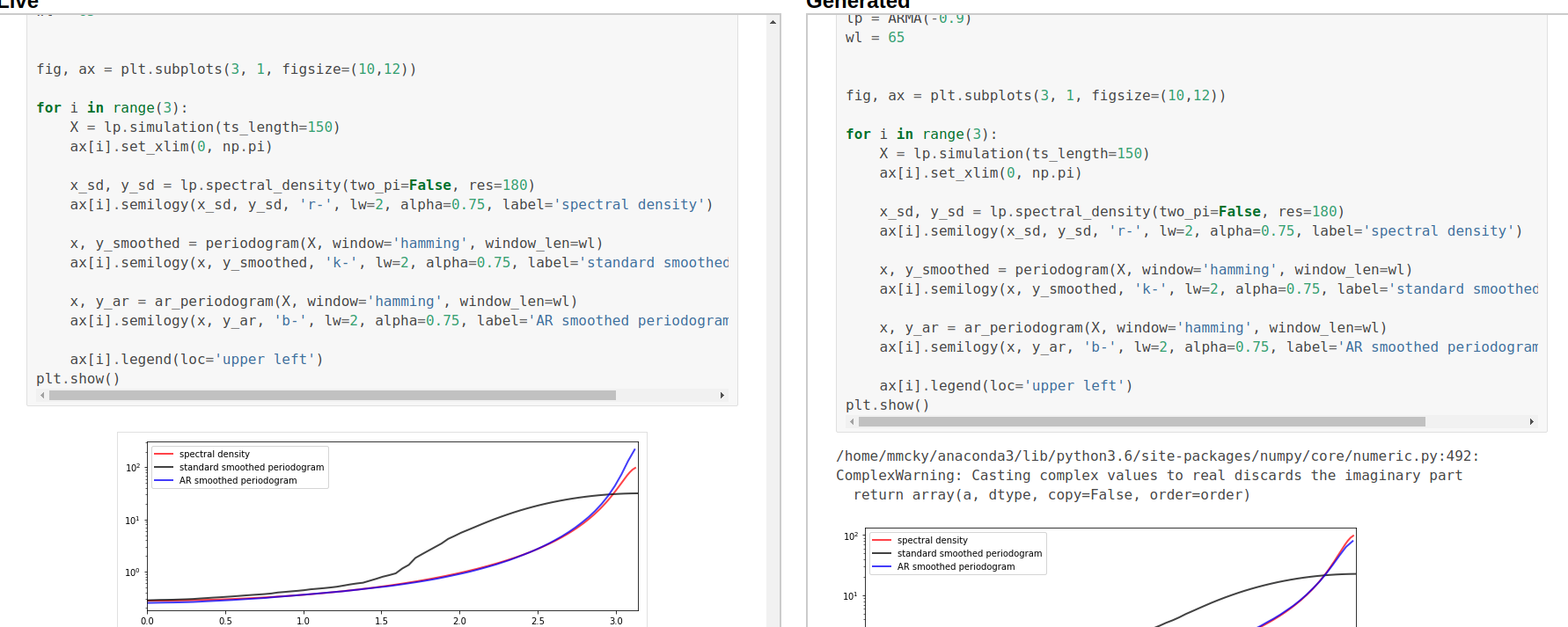 some matplotlib figures not showing up · Issue #7 · QuantEcon/lecture ...