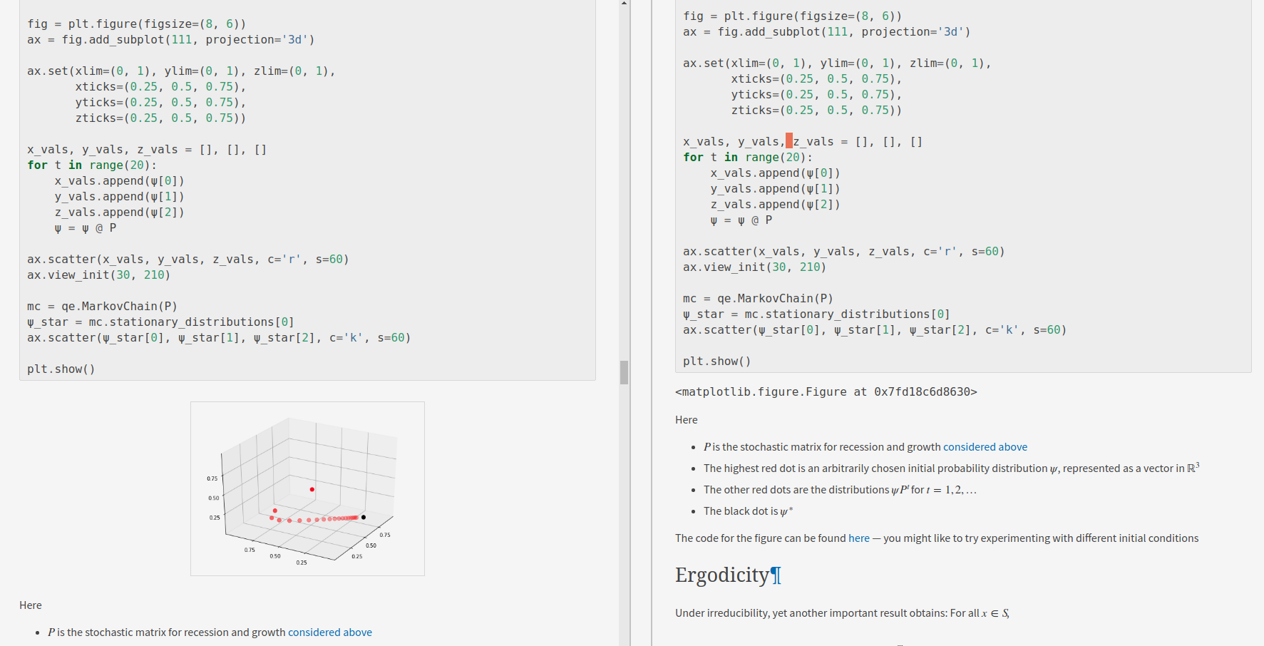 some matplotlib figures not showing up · Issue #7 · QuantEcon/lecture ...