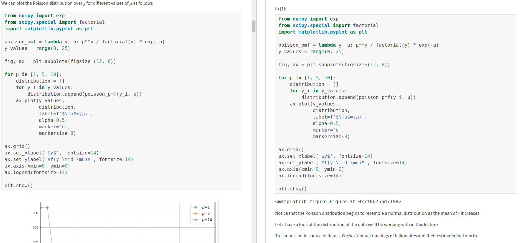 some matplotlib figures not showing up · Issue #7 · QuantEcon/lecture ...