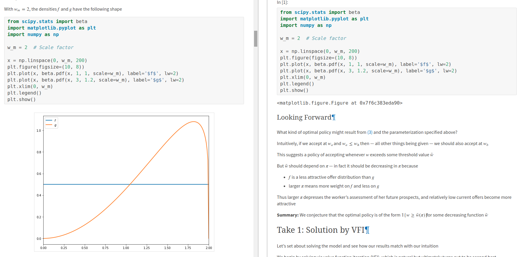 some matplotlib figures not showing up · Issue #7 · QuantEcon/lecture ...