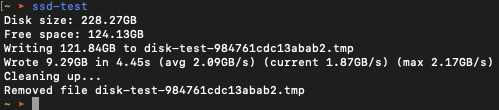 GitHub - openhoangnc/ssd-test: Test speed of SSD by writing a file to ...