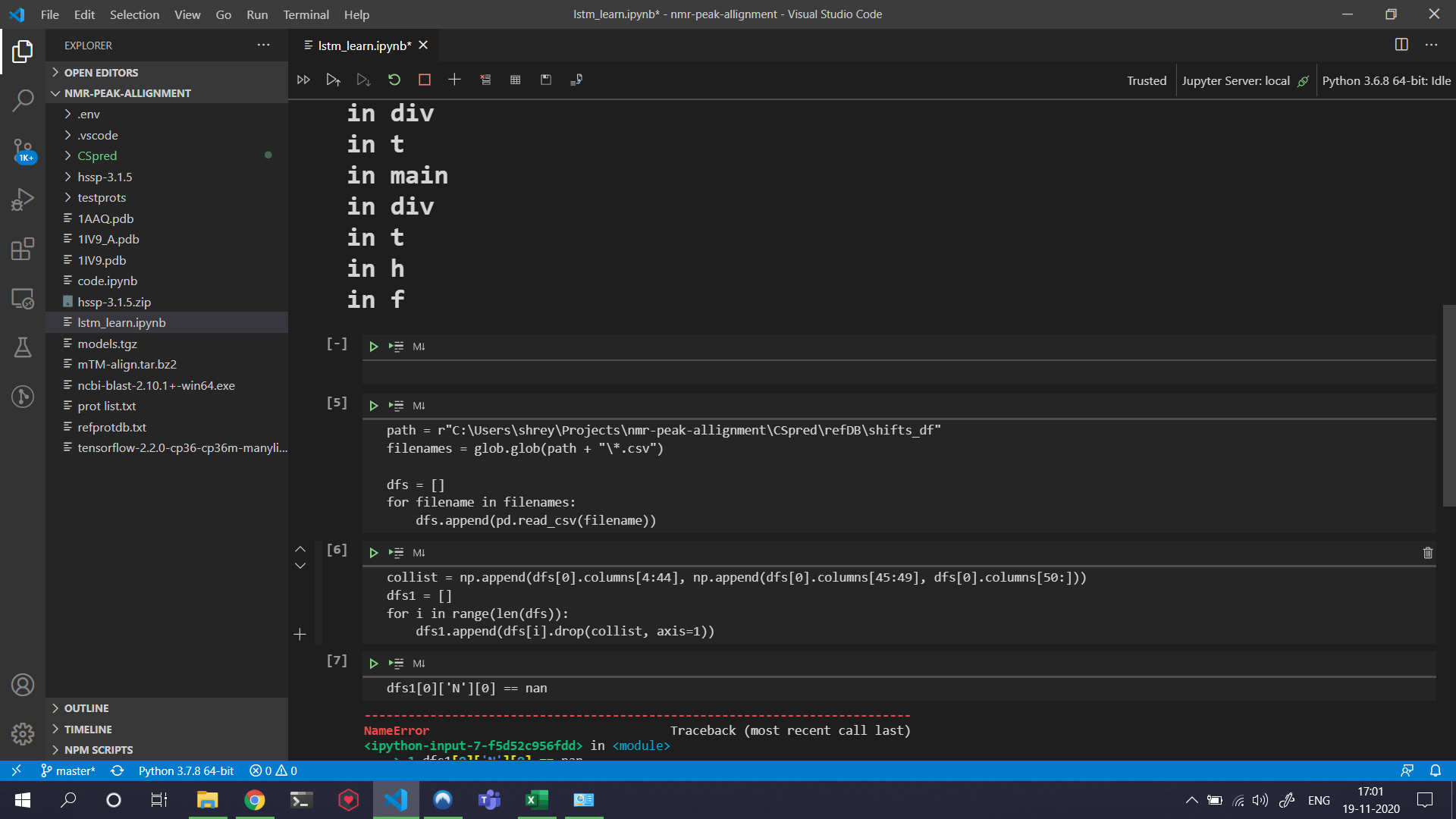 Error while opening python notebooks in workspace · Issue #110941 ...